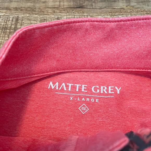 Matte Grey Hause of Grey Hightower Half Zip Pullover - Picture 5 of 6